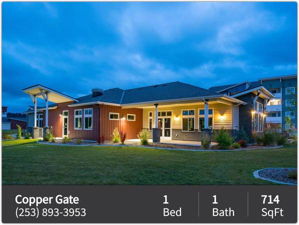 Just right for you! 1 bed, 1 bath. Amazing location in Auburn 1