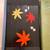 Handmade Japanese  Black Lacquer Tray - Floral and Maple Leaf Design 5 thumbnail