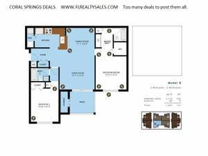 $2,000 / 2br - 1ST FLOOR.. SPACIOUS 2 BED, 2 BATH SPLIT FLOOR PLAN (CORAL SPRINGS)64001849019010120