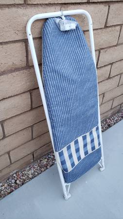 Iron Board "Hangs Over the Door" Fold Space Saver 1