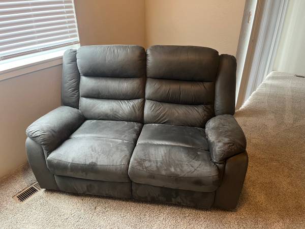 Two seater reclining couch 1