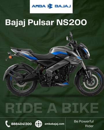 Bajaj Pulsar NS 200 | Amba Bajaj 1