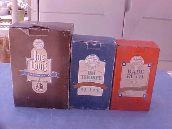 budweiser  steins 1