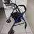 4 WHEEL WALKER WITH SEAT AND BASKET 3 thumbnail