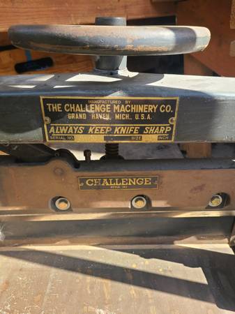The challenge machinery co. 1