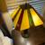 Mission Style Lamp with Stained Glass Shade 4 thumbnail