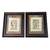 Pair Of Original Handmade Egyptian Painting on Papyrus Paper Framed & Matted 1 thumbnail