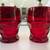 11 Viking Ruby Red MCM Georgian Honeycomb Glasses -Gorgeous 15 thumbnail