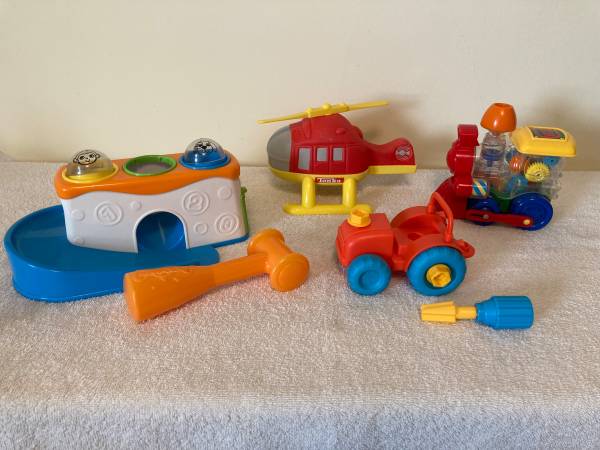 Toddler Toys, Kids Toys - Tonka helicopter, train, car, balls 1