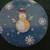 $2 each Round Christmas Holiday Metal Tins with Lids 2 thumbnail