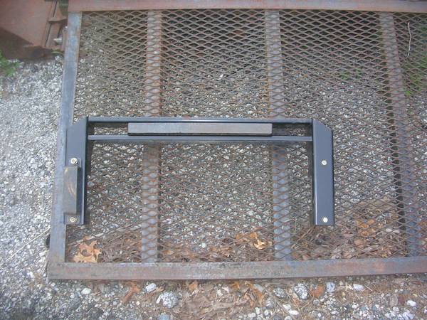 weight kit for cub cadet zero turns bolts to front axle 1