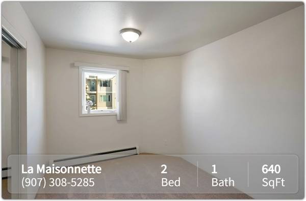 $1,630 / 2br - 640ft2 - Amazing 2 Bed, 1 Bath with public transit access! 640 Sq Ft! (Anchorage - Minutes from Downtown)64004784564994121