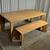 NEW Castlery Casa Dining Table with Bench Set (Delivery Available) 3 thumbnail