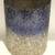 Large Blue & Silver Sparkly Glass Decorative Vase - Brand New 4 thumbnail