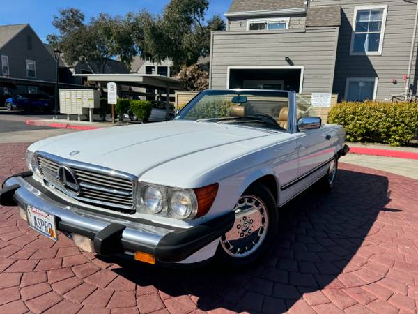 1989 Mercedes-Benz 560 SL cupé - $16,995 (SAN CARLOS, CA)63624172825857124