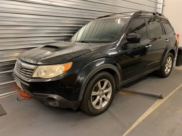 2010 Black Subaru Forester XT (turbo) AWD, Premium,Auto, sunroof 1