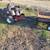 Toro riding mower with trailer 1 thumbnail