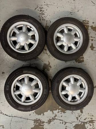 Mazda Miata Daisy Wheels and Tires 1