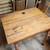 Vintage distressed kitchen table or desk 2 thumbnail