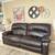 Free large brown leather double recliner couch… 1 thumbnail