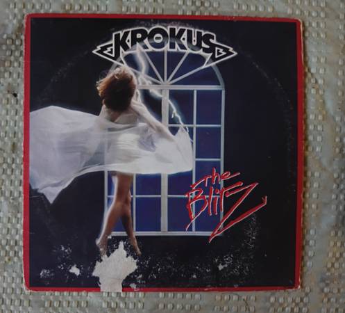KROKUS THE BLITZ LP VINYL ALBUM 1