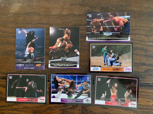 Wrestling cards 1