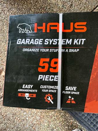 NEW Haus 59 Piece Garage Organizer Shelving Set Normally $179! - $60 (Birmingham)62925963482883123