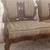 Antique velvet slippers chair pair 3 thumbnail