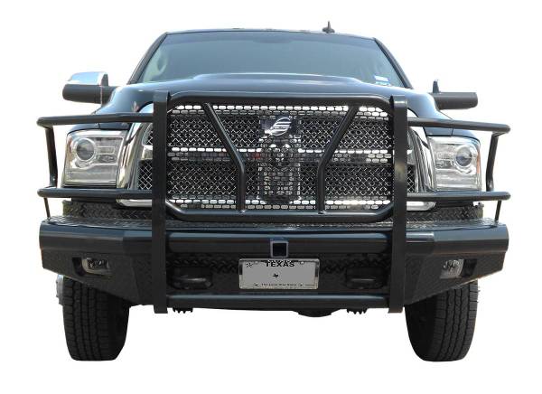 New Heavy Duty Ranch Style Front Bumper 10-18 Dodge Ram 2500 3500 1