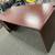 Used Desk - Mahogany Laminate Finish - Single Ped 1 thumbnail