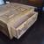 Modern Geometric Solid Carved Wood Coffee Table - NW 5 thumbnail