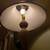 Ornate Antique Gold Floor Lamp with Shade & Finial 5 thumbnail