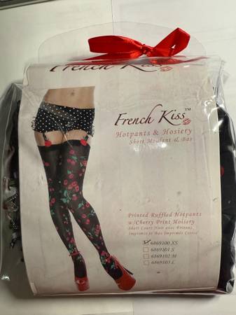 French Kiss Hotpants and Hosiry 1