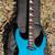 Late 80's Kaman Applause Electric Guitar w/gig bag - Metallic Blue 7 thumbnail