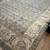 Arhaus Beautiful Silk Rug Blue Grey Silver 6 thumbnail