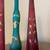 Set of 3 GORGEOUS decorative glass bottle/vases 5 thumbnail