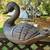 20 lb  Vintage Carved Duck 1 thumbnail