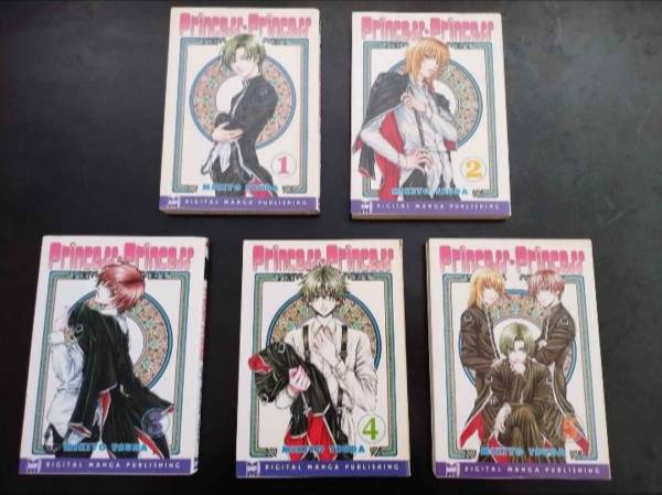 Princess Princess English Manga Volumes 1-5 1