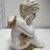 Glazed Ceramic Cherub Angel Decorative Statue - Thinking 2 thumbnail