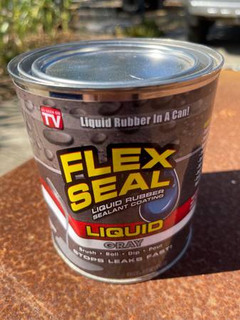 Flex Seal Liquid Rubber, Gray, Like New! 1