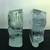 Blenko Clear Bamboo Glass Bookends - MINT 15 thumbnail