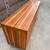 Sierra-2 Walnut Sideboard Credenza Entertainment Center Cabinet Buffe. 5 thumbnail