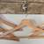 Set of 5 Light Wood Vintage Hangers 1 thumbnail