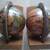 VINTAGE ITALIAN WORLD GLOBE WOODEN BOOKENDS made in ITALY 1 thumbnail