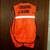 CROSSING GUARD VEST Orange Galls Reflective Safety Jumbo w Velcro 1 thumbnail