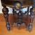 Antique Victorian Walnut and Marble Parlor Table 8 thumbnail