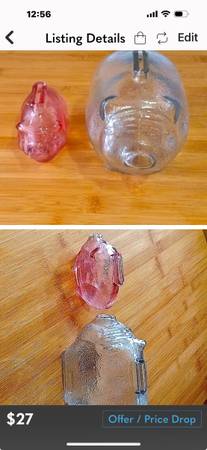 Two antique piggy banks 1