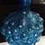 1950's Vintage Vetreria Etrusca Grape Glass Cobalt Blue Liquor Decante 5 thumbnail