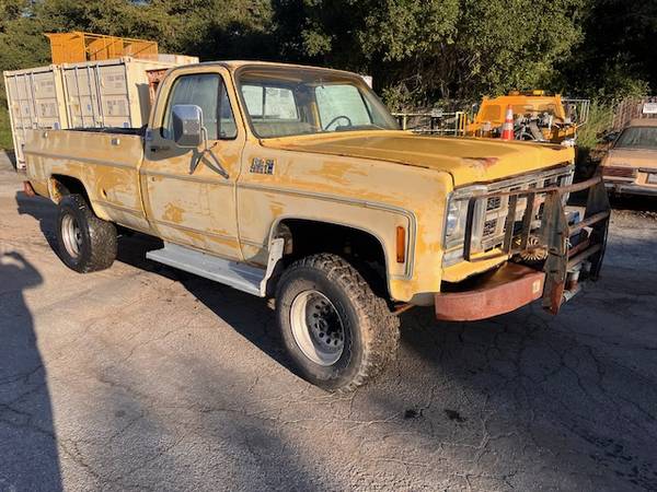 1977 GMC High Sierra ~ K20  ~ 3/4 4x4  ~ 350 v8 auto ~ Runs on propane 1