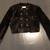 Vertigo Paris Velvet Patterned Double Breast Crop Blazer Sz M 1 thumbnail